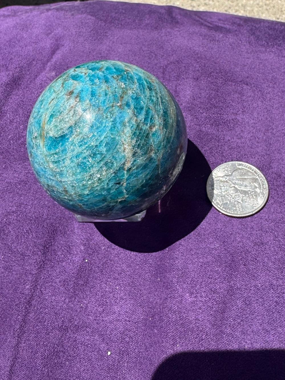 Apatite Crystal Sphere
